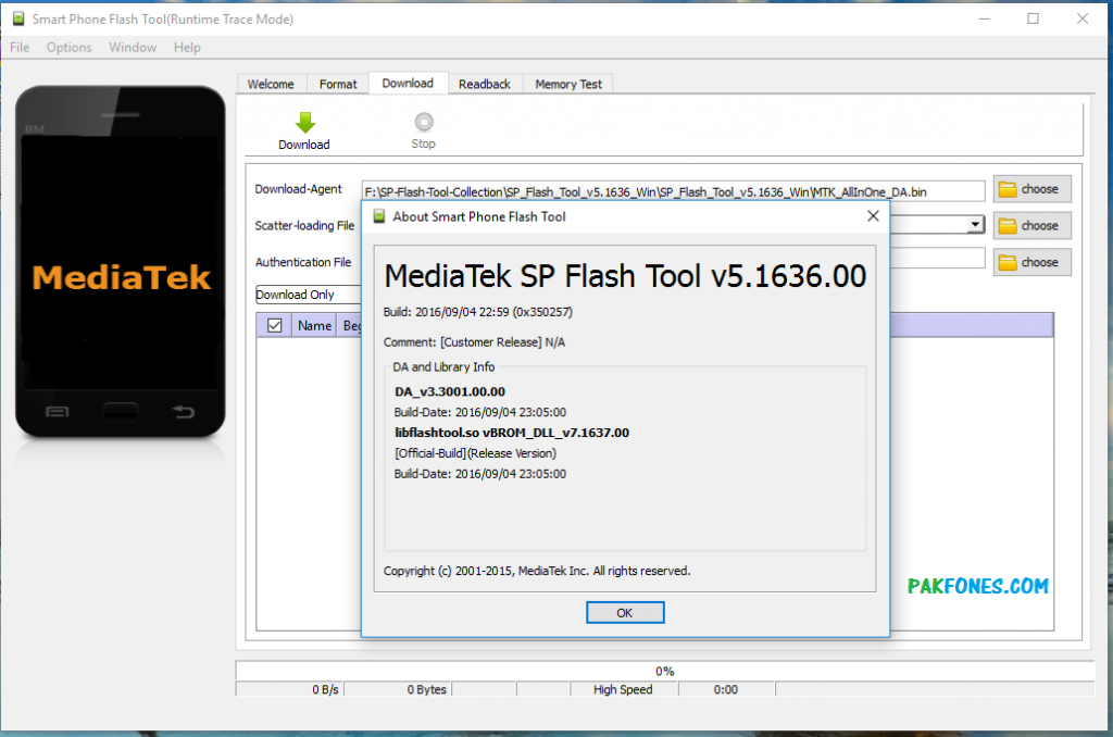 SP Flash Tool Latest Download All Versions