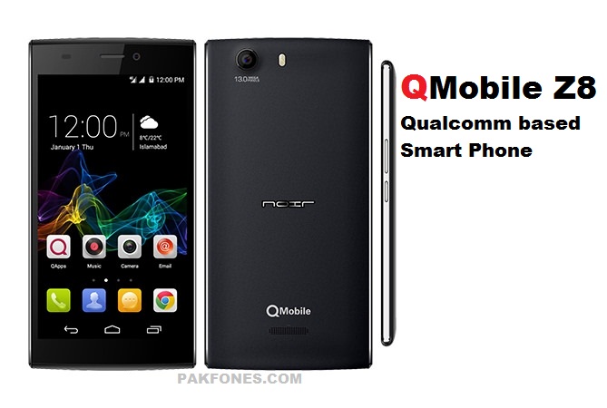 QMobile Z8 Flash File & How To Flash