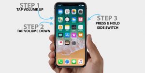 How to force restart iPhone x