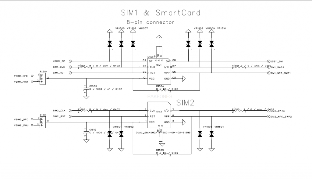 Difference In Mobile Phone Schematic Diagram And Service