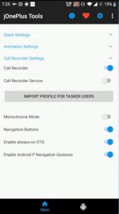 oneplus call recording feature